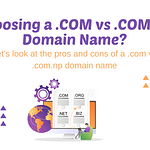 Choosing a .COM vs .COM.NP Domain Name